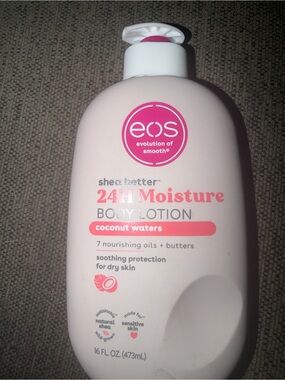 eos Coconut Waters 24H Moisture Body Lotion - Light Pink